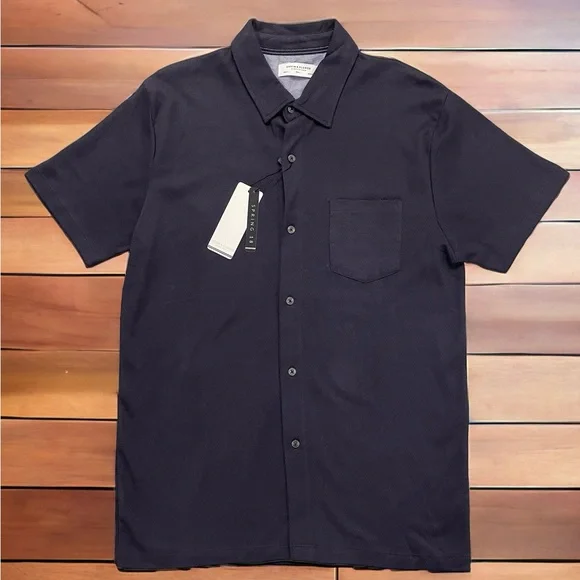 Denim & Flower Shirt - Picture 1 of 7